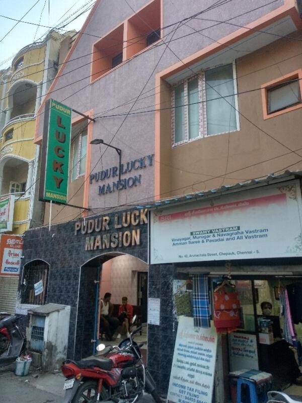 Hotel SPOT ON 80584 Pudur Lucky Mansion Čennai Exteriér fotografie